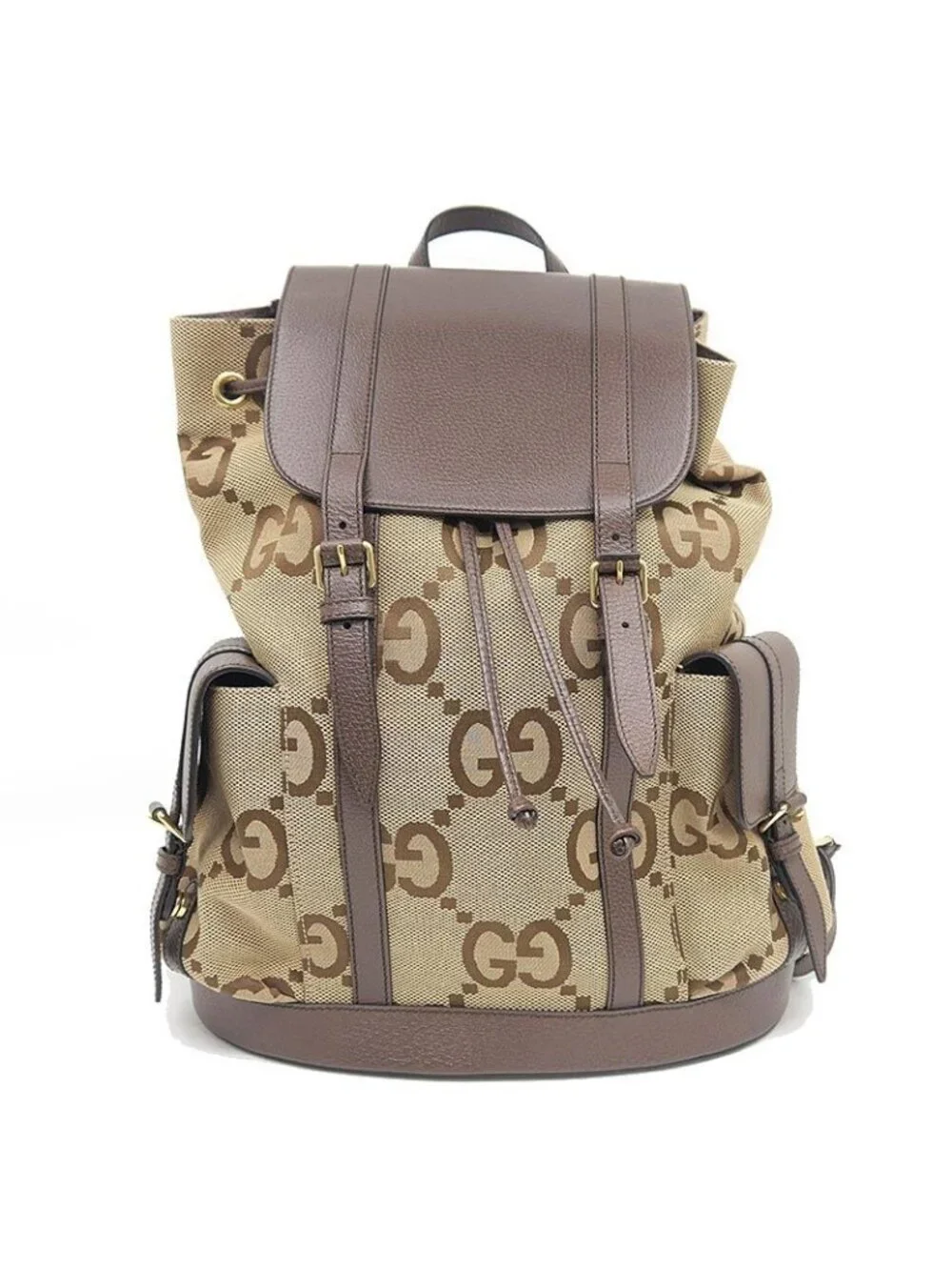Gucci Jumbo GG Backpack Canvas